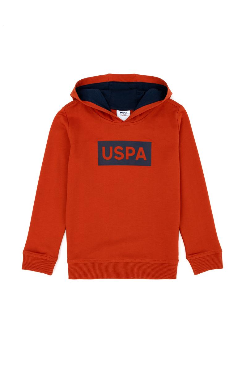 Erkek Çocuk Kiremit Basic Sweatshirt