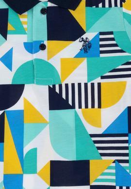 Erkek Çocuk Beyaz Polo Yaka Tişört - 50278145034