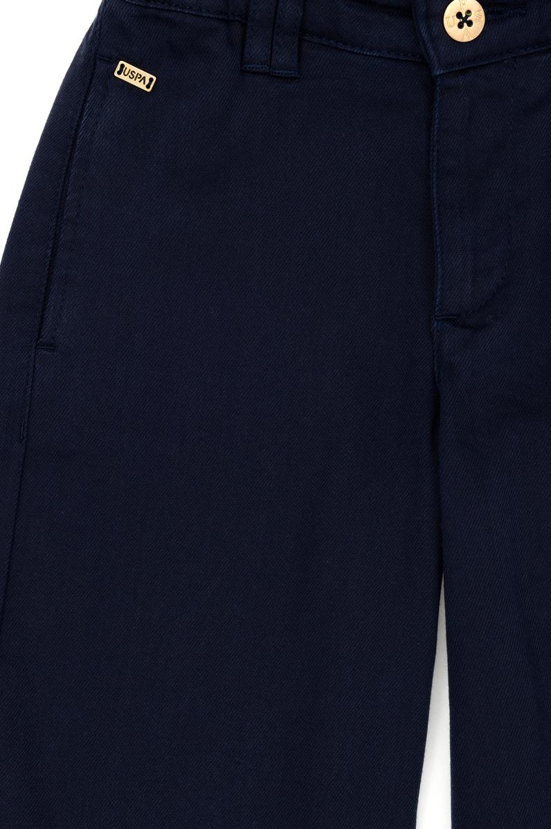 Kız Çocuk Lacivert Kanvas Pantolon