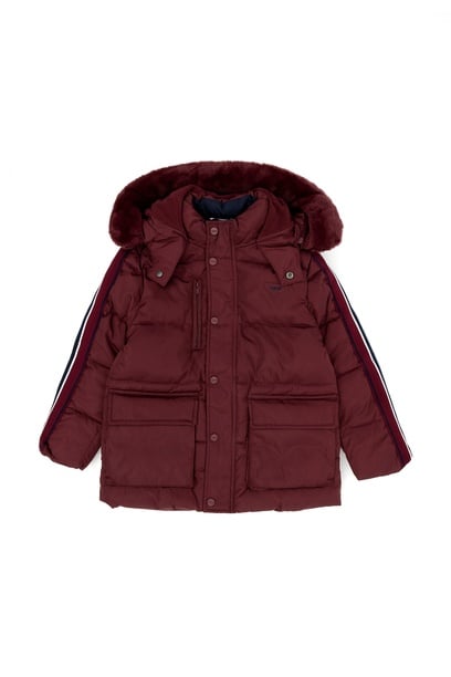 Erkek Çocuk Bordo Mont