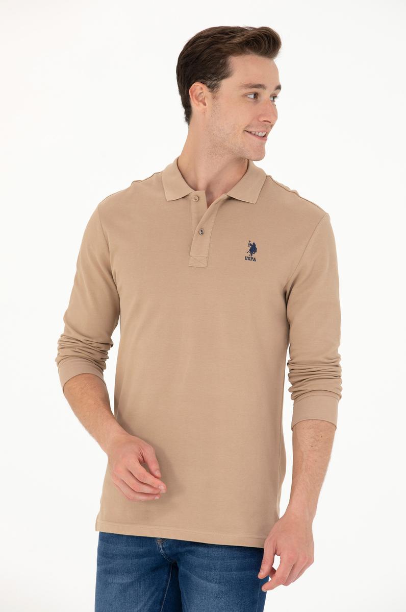Erkek Camel Basic Sweatshirt