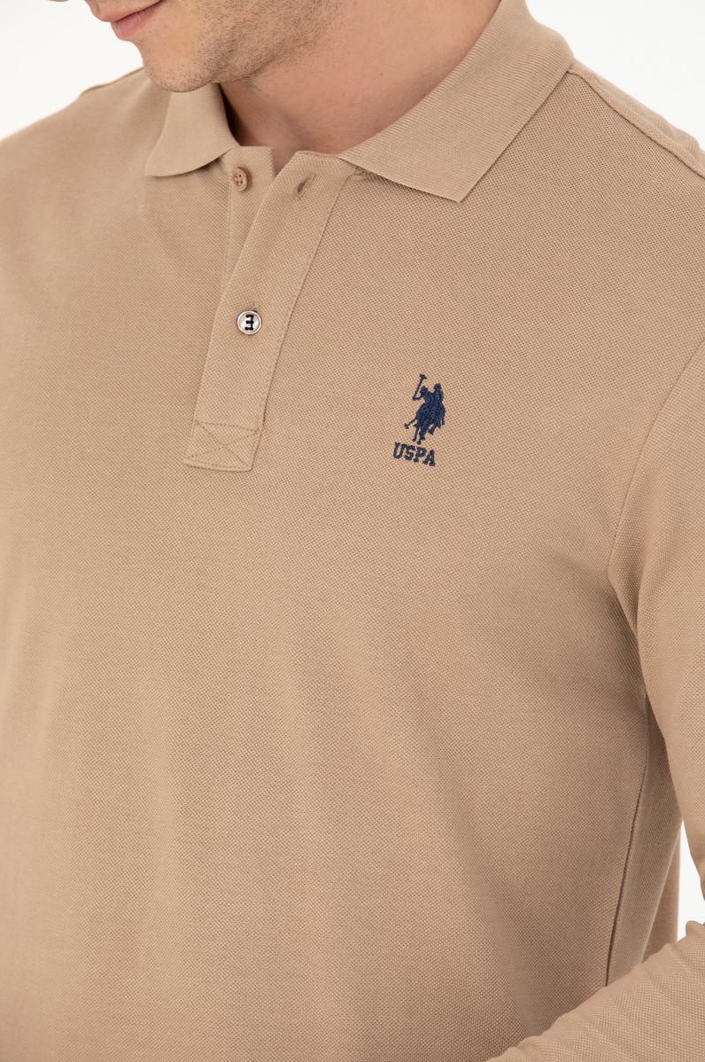 Erkek Camel Basic Sweatshirt