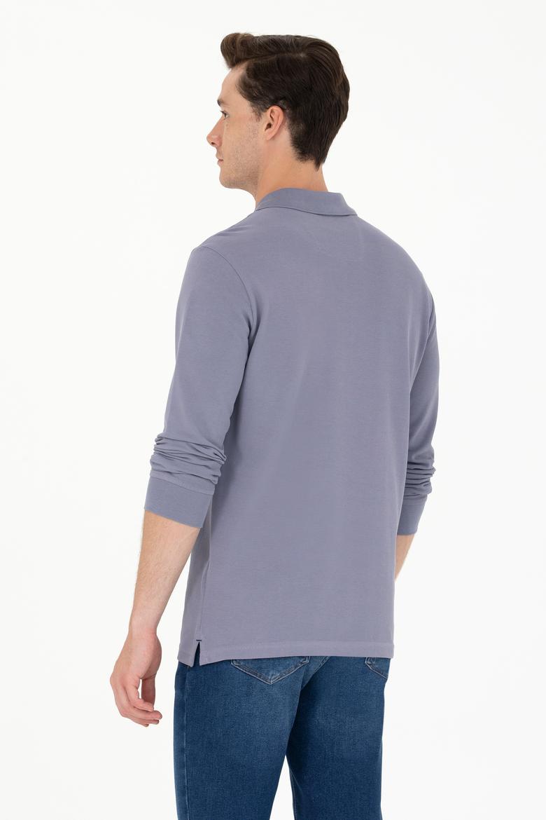 Erkek Gri Basic Sweatshirt - 50269403171