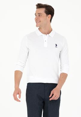 Erkek Beyaz Basic Sweatshirt - 50269404001