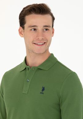 Erkek Yeşil Basic Sweatshirt - 50269404201