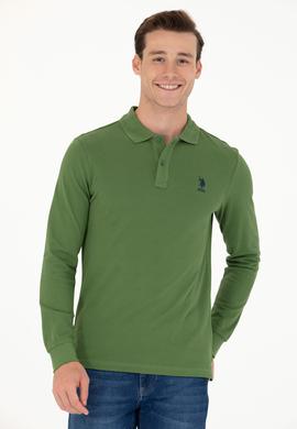 Erkek Yeşil Basic Sweatshirt - 50269404201