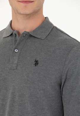 Erkek Antrasit Melanj Basic Sweatshirt - 50269405157