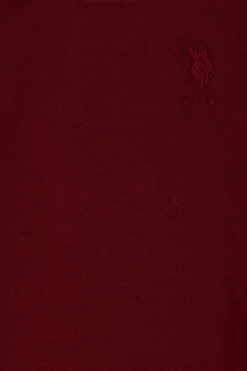 Erkek Bebek Bordo Basic Sweatshirt