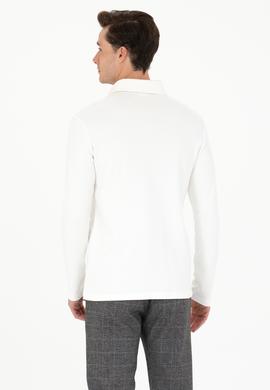 Erkek Ekru Sweatshirt - 50278055021
