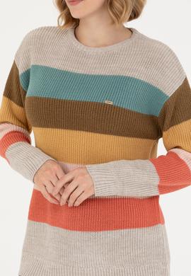 Kadın Taş Bisiklet Yaka Kazak - 50272042012