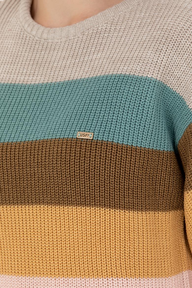 Kadın Taş Bisiklet Yaka Kazak - 50272042012