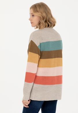 Kadın Taş Bisiklet Yaka Kazak - 50272042012