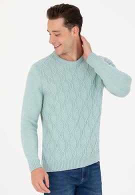 Erkek Mint Kazak - 50272103014