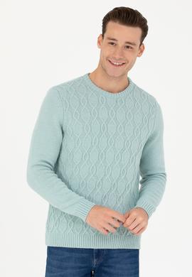 Erkek Mint Kazak - 50272103014