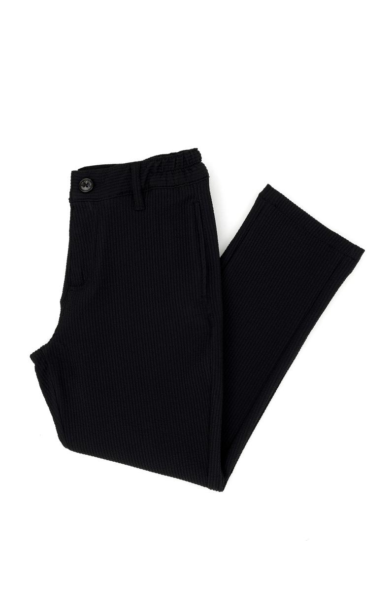 Erkek Çocuk Siyah Kanvas Pantolon