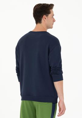 Erkek Lacivert Sweatshirt - 50273989033