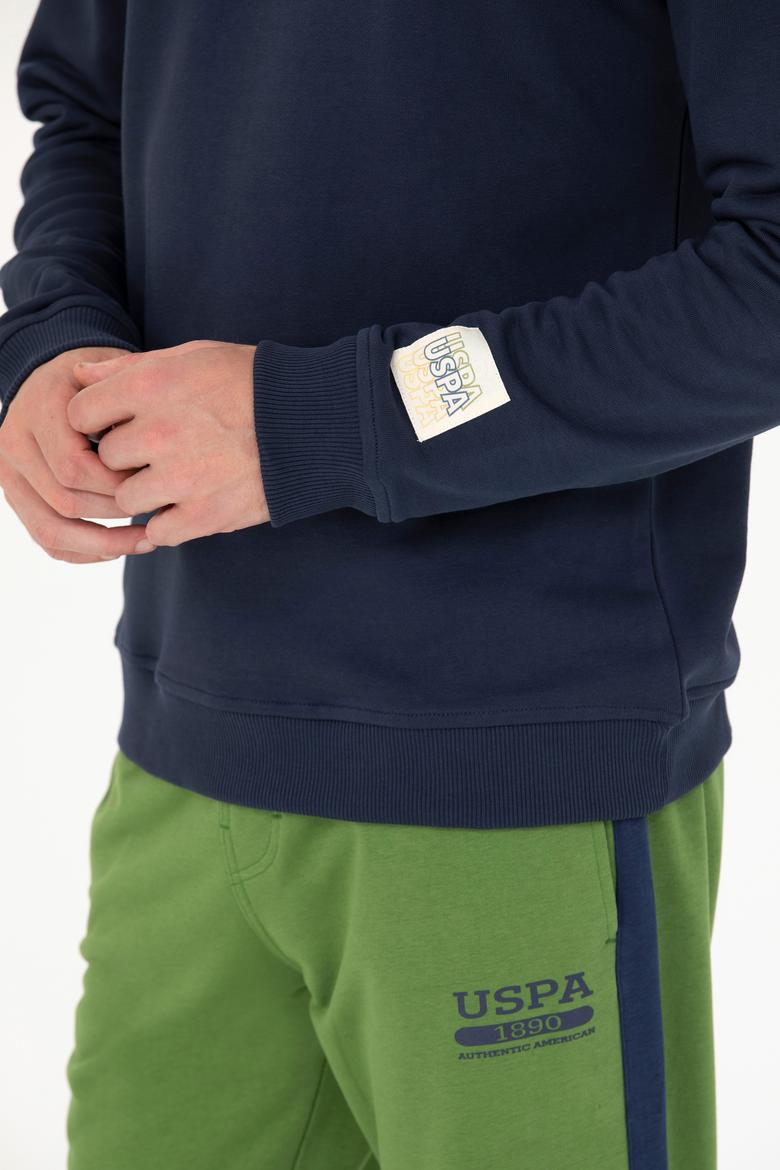 Erkek Lacivert Sweatshirt - 50273989033