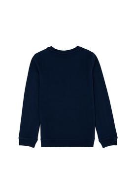 Erkek Çocuk Lacivert Basic Bisiklet Yaka Sweatshirt - 50274406018