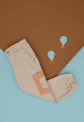 Erkek Çocuk Krem Jean Pantolon - 50264411005