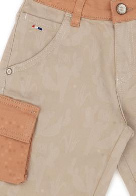 Erkek Çocuk Bej Jean Şort - 50264439010