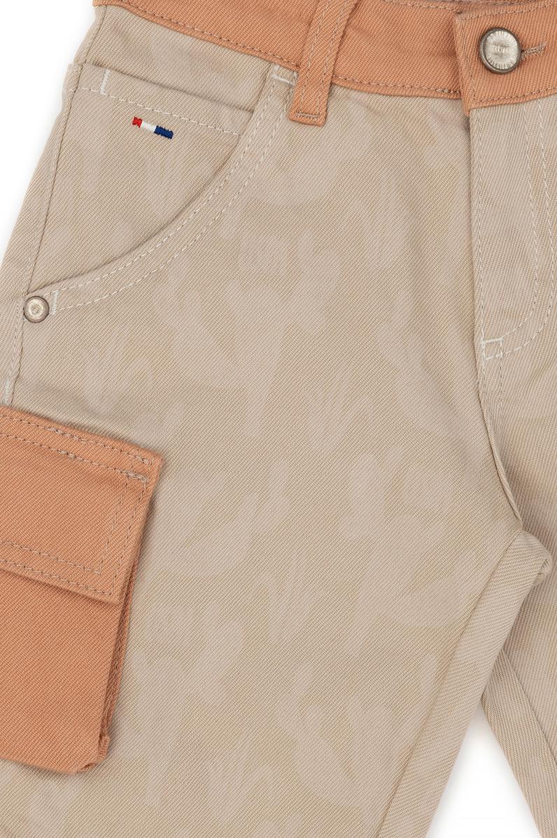 Erkek Çocuk Bej Jean Şort