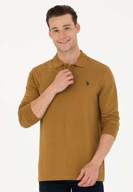 Erkek Açık Haki Basic Sweatshirt - 50269405204