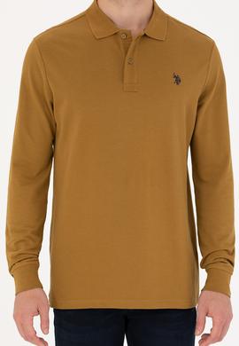 Erkek Açık Haki Basic Sweatshirt - 50269405204