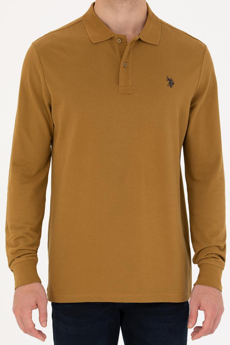 Erkek Açık Haki Basic Sweatshirt - 50269405204