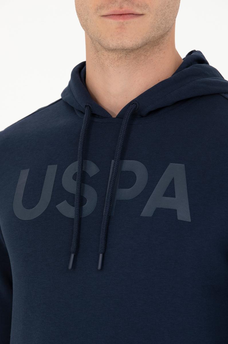 Erkek Lacivert Basic Sweatshirt