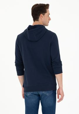 Erkek Lacivert Basic Sweatshirt - 50269396008