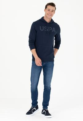 Erkek Lacivert Basic Sweatshirt - 50269396008