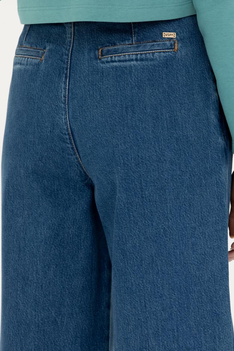 Kadın Mavi Jean Pantolon - 50254353013