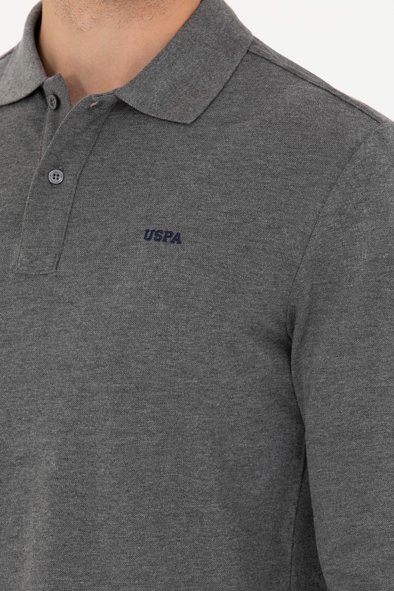 Erkek Antrasit Melanj Basic Sweatshirt - 50276314061