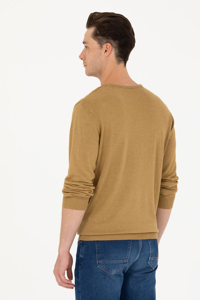 Erkek Açık Bisiklet Yaka Kazak - 50269001083