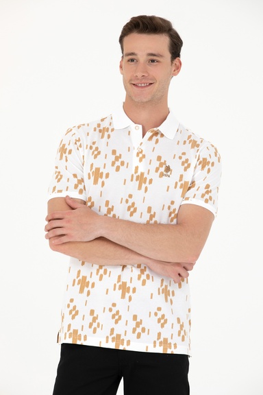 Erkek Camel Polo Yaka Tişört