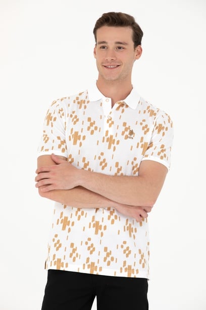 Erkek Camel Polo Yaka Tişört