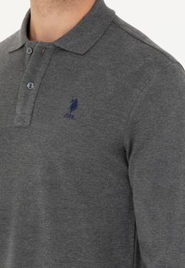 Erkek Antrasit Melanj Basic Sweatshirt - 50269403049