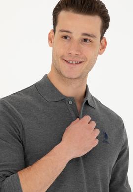 Erkek Antrasit Melanj Basic Sweatshirt - 50269403049