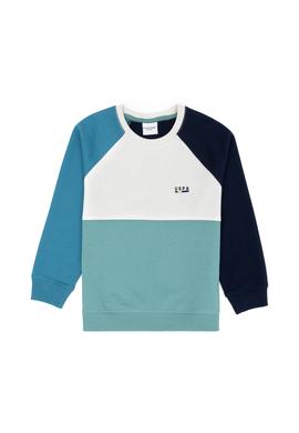 Çocuk Lacivert Bisiklet Yaka Sweatshirt - 50270781001