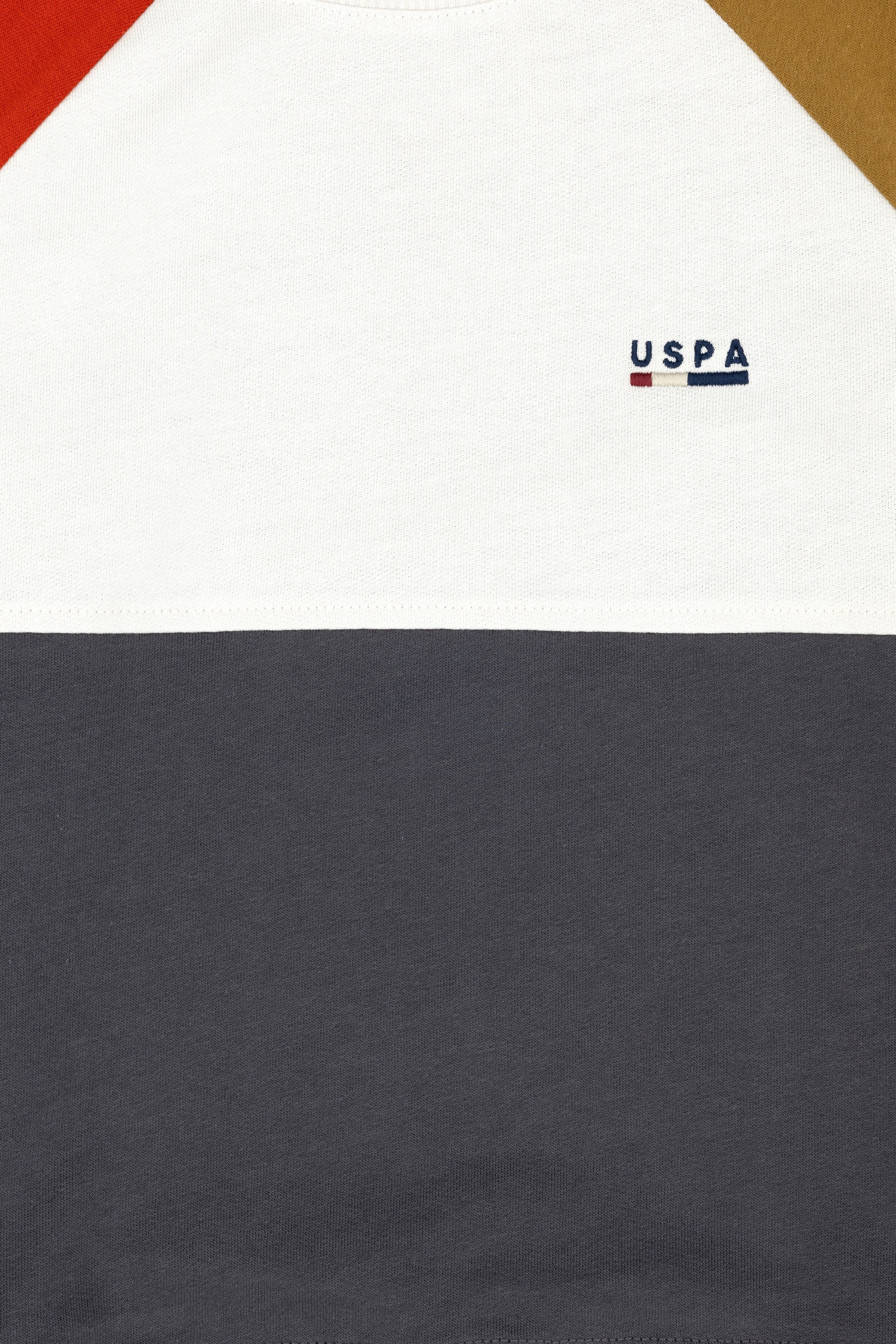 Çocuk Açık Haki Bisiklet Yaka Sweatshirt
