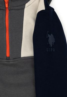 Çocuk Lacivert Kapüşonlu Sweatshirt - 50270828011