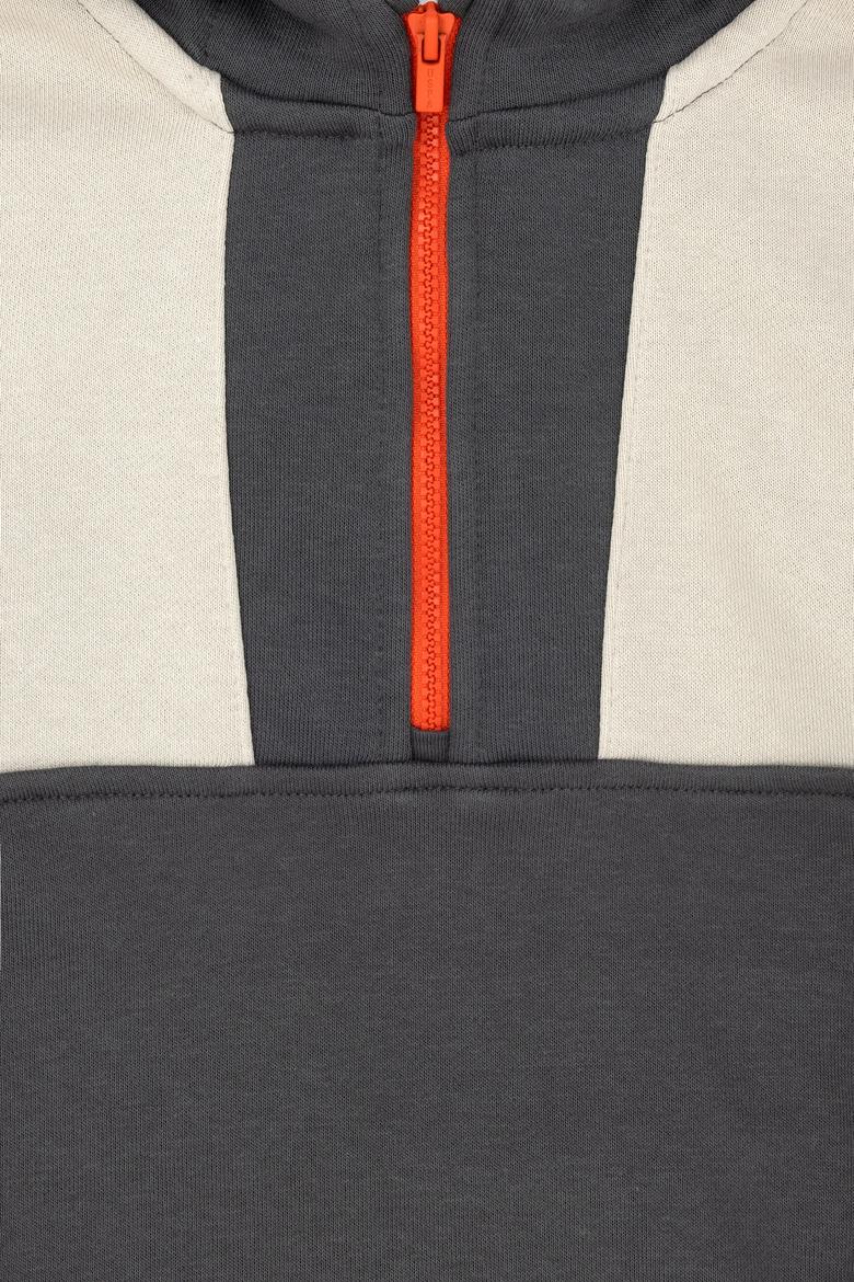 Çocuk Lacivert Kapüşonlu Sweatshirt - 50270828011