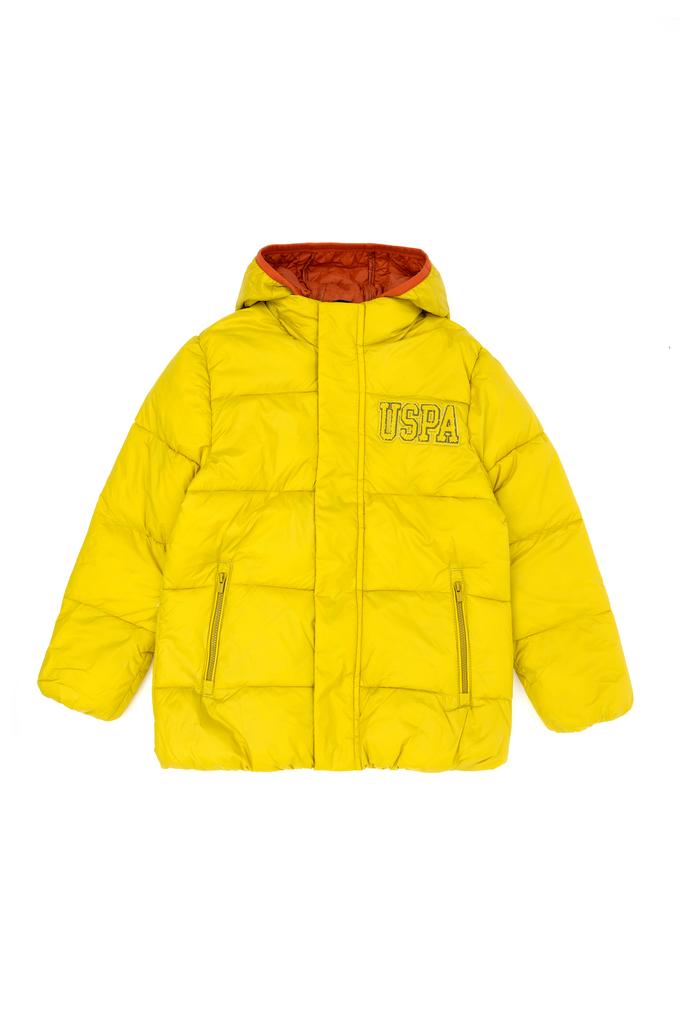 Erkek Çocuk Neon Sarı Mont