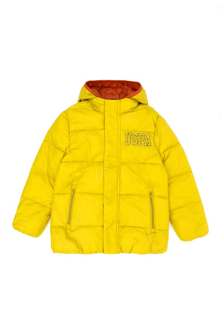 Erkek Çocuk Neon Sarı Mont