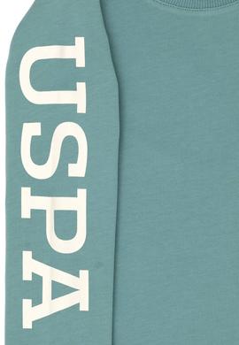 Erkek Çocuk Mint Basic Bisiklet Yaka Sweatshirt - 50274410039