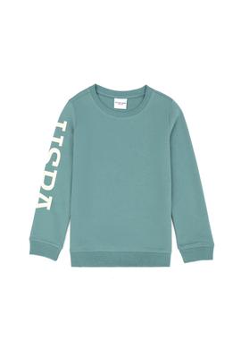 Erkek Çocuk Mint Basic Bisiklet Yaka Sweatshirt - 50274410039