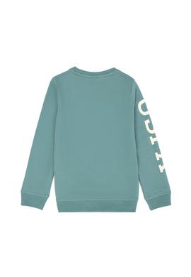 Erkek Çocuk Mint Basic Bisiklet Yaka Sweatshirt - 50274410039