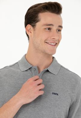 Erkek Gri Melanj Basic Sweatshirt - 50276314081