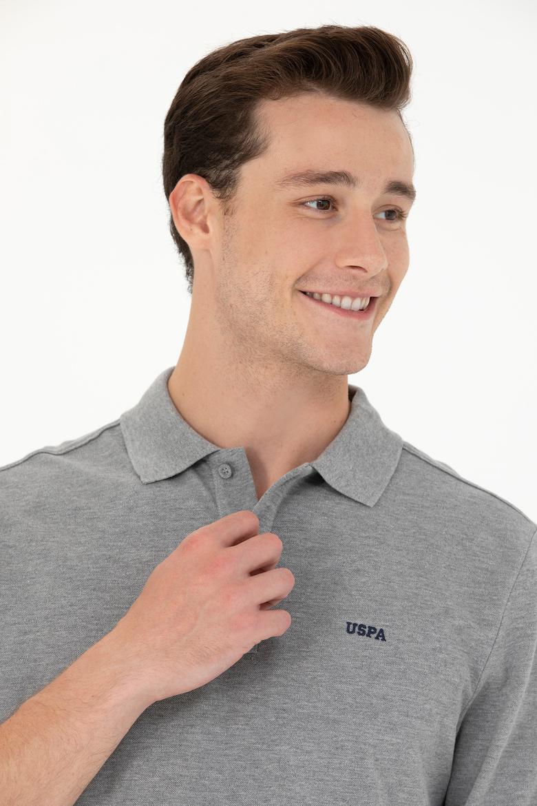 Erkek Gri Melanj Basic Sweatshirt - 50276314081