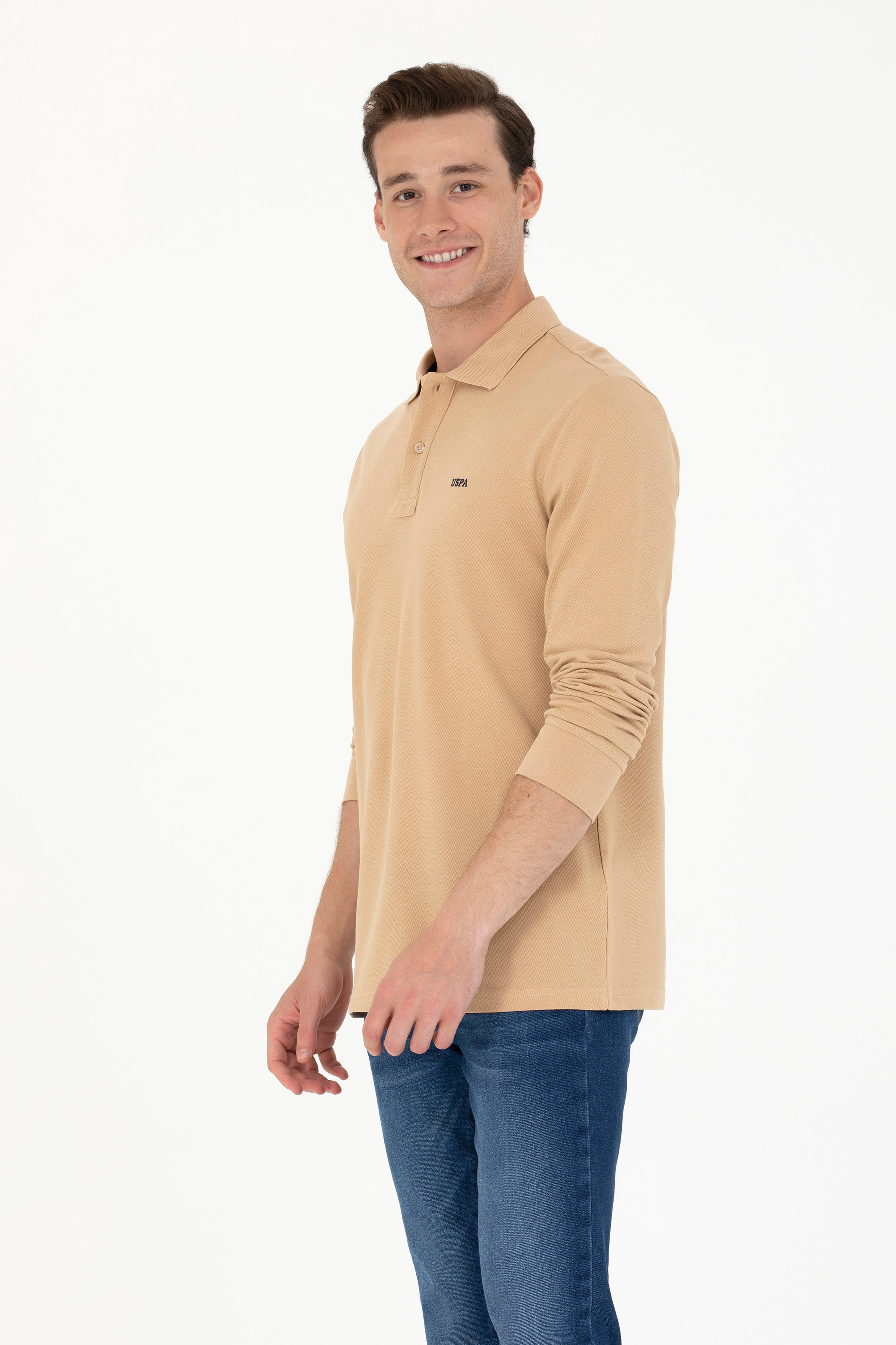 Erkek Kum Basic Sweatshirt - Image 3